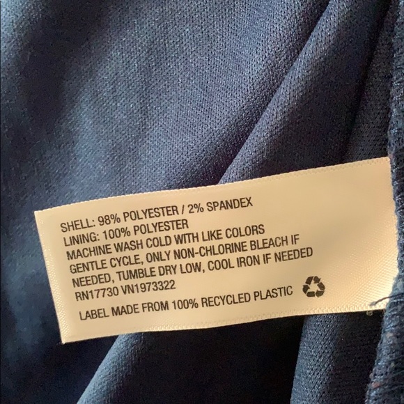 Xhilaration blue floral long sleeve summer dress M - Picture 6 of 6